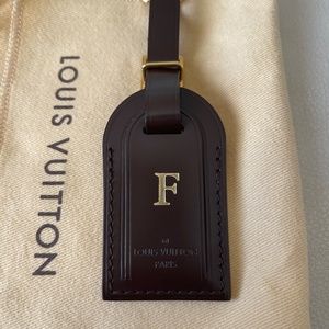 Louis Vuitton luggage tag
